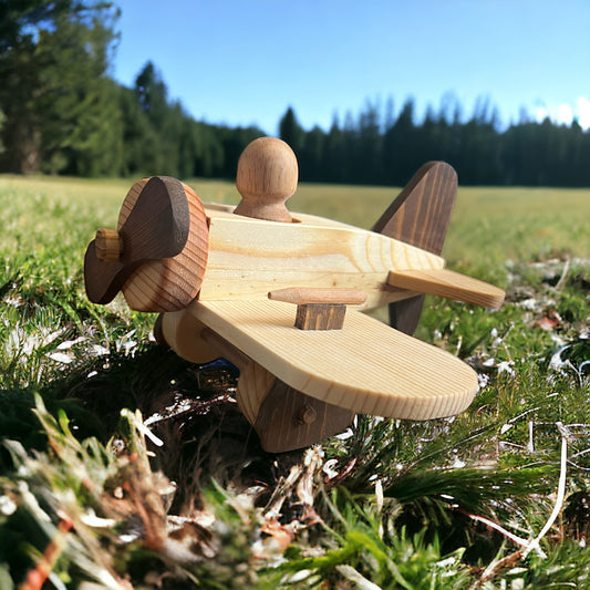 Træ flyvemaskine
